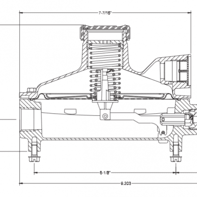VAN ĐIỀU ÁP THẤP ÁP REGO LV5503B